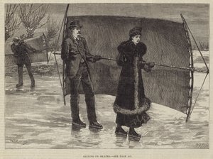Navigation sur patins - William Bazett Murray